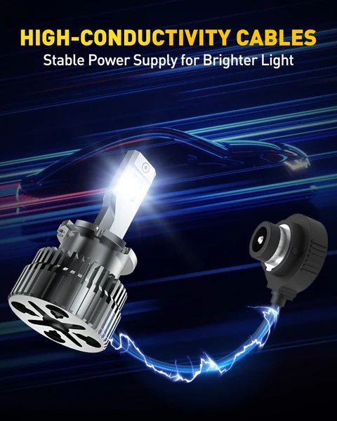d4s led headlight bulbs d4r 120w 24000lm high low beam xenon hid replacement lights 1148807683_x600
