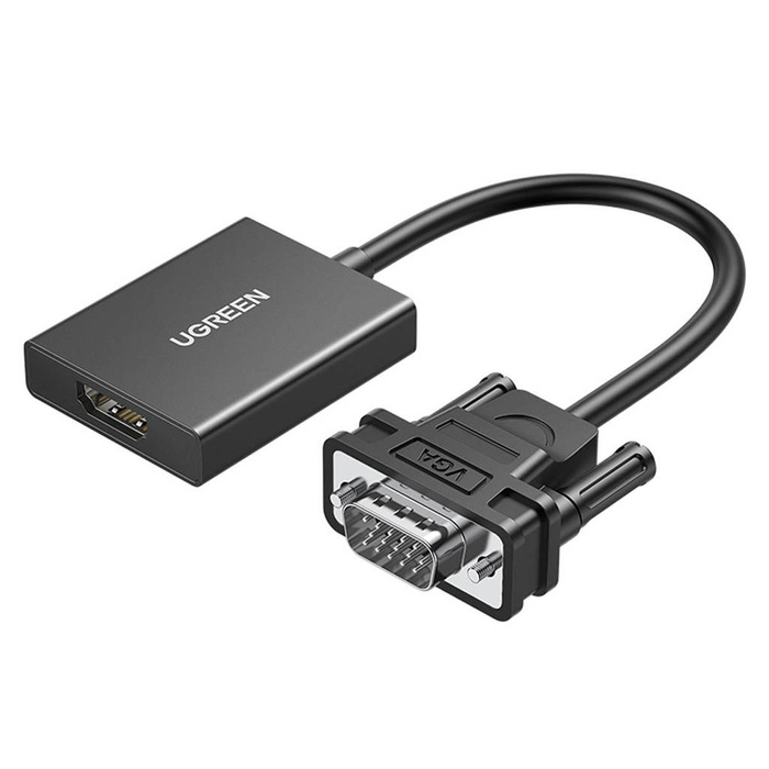 eng_pm_Ugreen cable adapter cable VGA male HDMI female 0 15m black CM513 138631_1